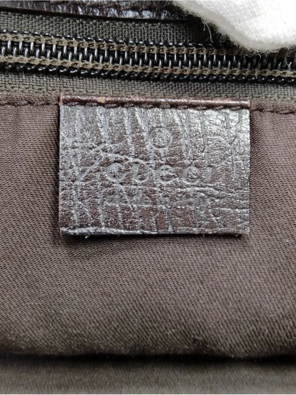 Gucci Tote Bag Brown Made in Italy